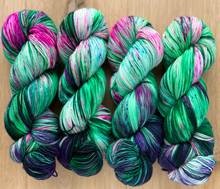 Load image into Gallery viewer, Green Nebula Bioluxe Sock
