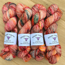 Load image into Gallery viewer, Peach &amp; Petrol Merino - Singles - WeStYarn
