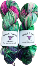 Load image into Gallery viewer, Green Nebula Bioluxe Sock

