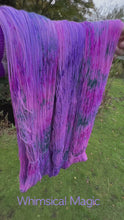 Video laden en afspelen in Gallery-weergave, Whimsical Magic Bioluxe Sock

