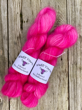Load image into Gallery viewer, Strike me Pink! Mohair-Silk Lace - WeStYarn
