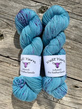 Load image into Gallery viewer, Purple Rain Deluxe Sock - WeStYarn
