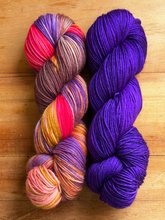 Load image into Gallery viewer, Blueberry Muffin Deluxe Sock - WeStYarn
