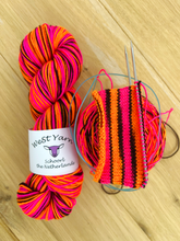 Load image into Gallery viewer, Bold Two WeStYarn Pippi Sock
